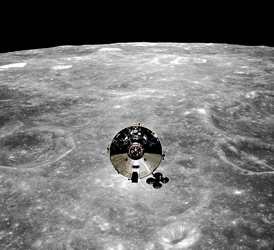 Lunar Command Module Photograph by Nasa/science Photo Library
