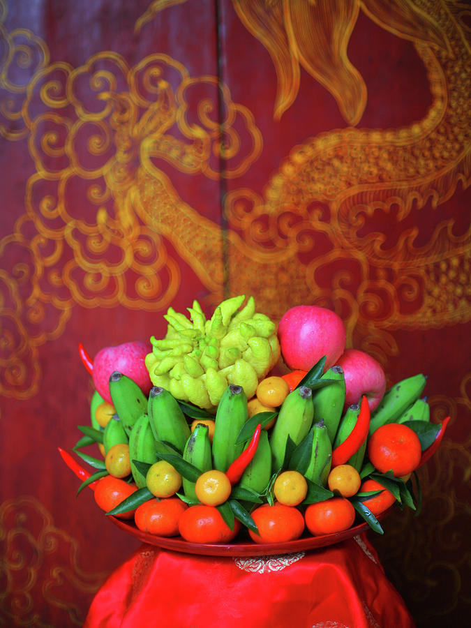 Lunar New Year Fruits Photograph by Vietnam