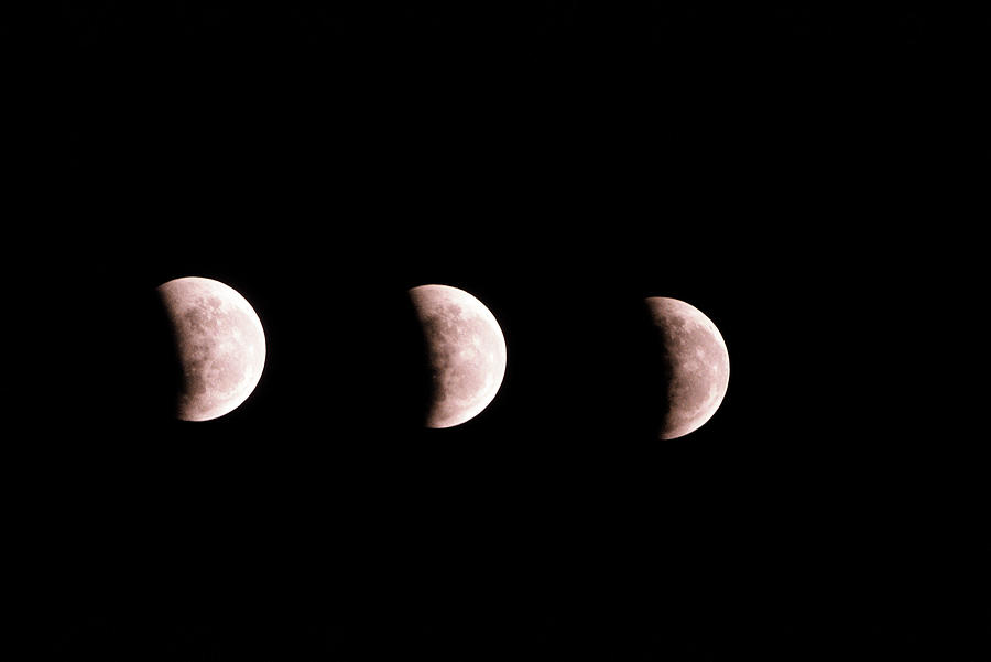 Lunar Phases Photograph by Matt Swinden