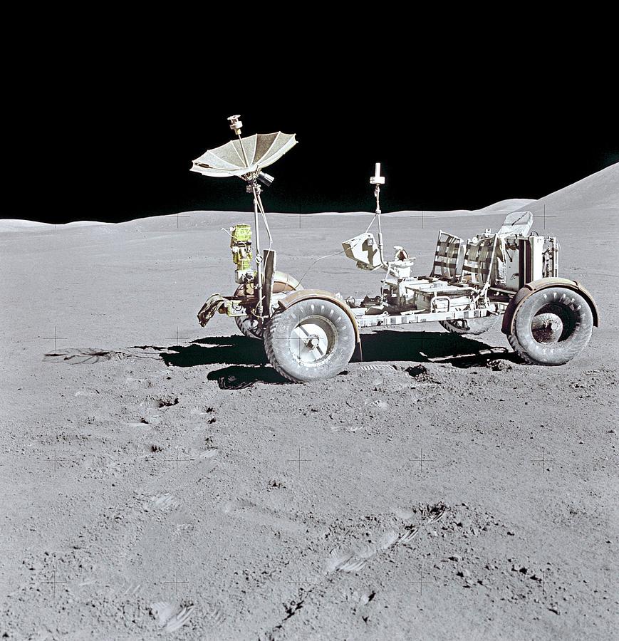 Lunar Roving Vehicle Photograph by Nasa/science Photo Library