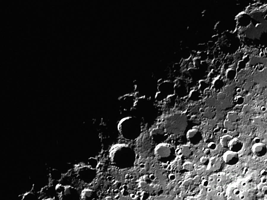 Space Photograph - Lunar X by John Chumack