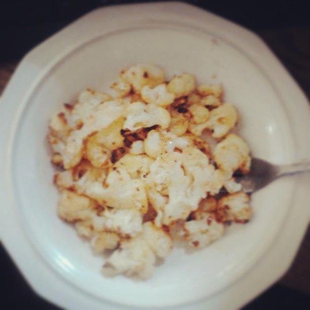 Lunch. A Bowl Of Roasted Cauliflower :) Photograph by Jessica Rice