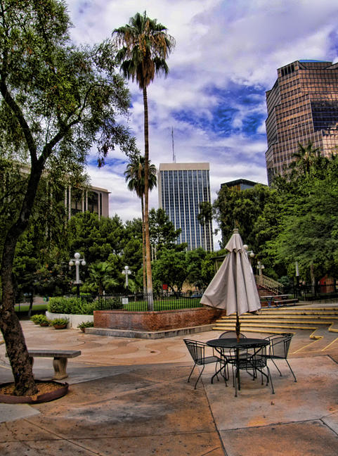 Lunch in Downtown Tucson Photograph by Joanne Beebe | Fine Art America