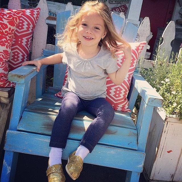 Toms Photograph - #lunchdate #lilmisssunshine #toms by Will Haight