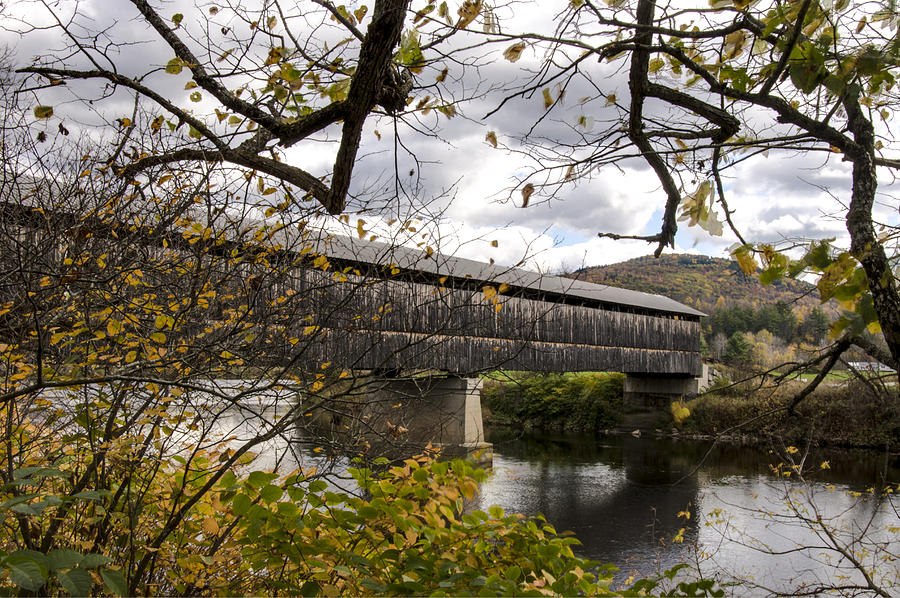 Lunenburg Covered Bridge Vermont / New Hampshire A Photograph by Paul ...