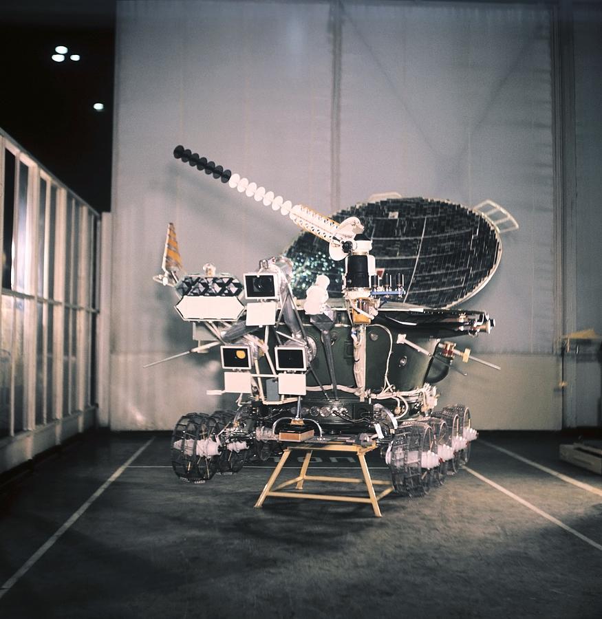 Lunokhod 2 lunar rover Photograph by Science Photo Library