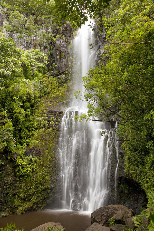 Lush Wailua Falls Photograph by Jenna Szerlag