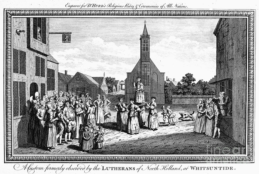 LUTHERAN WEDDING, 1700s by Granger