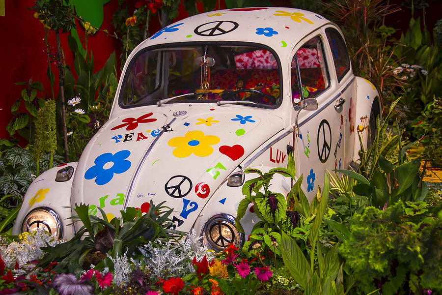Luv Bug In The Garden Photograph by Garry Gay