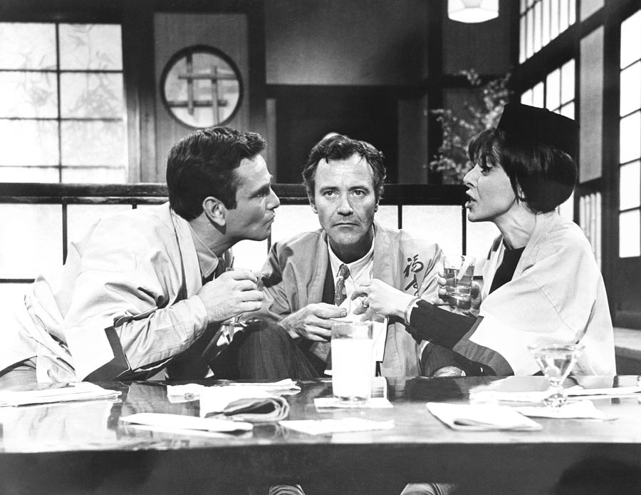 Movie Photograph - Luv, From Left Peter Falk, Jack Lemmon by Everett