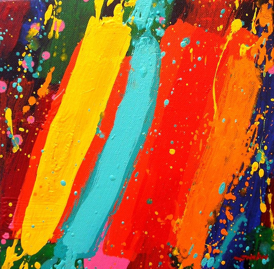 Abstract Painting - Lux  I  by John  Nolan