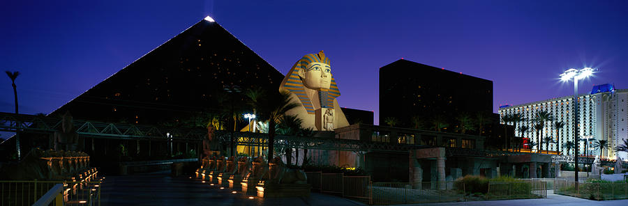 Luxor Hotel Las Vegas Nevada Usa Photograph by Panoramic Images