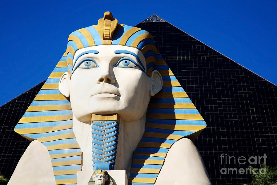 Luxor Las Vegas Sphinx Photograph by Kate McKenna