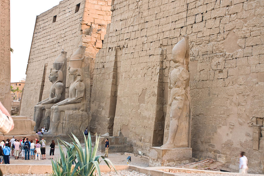 Luxor Temple Photograph by James Gay
