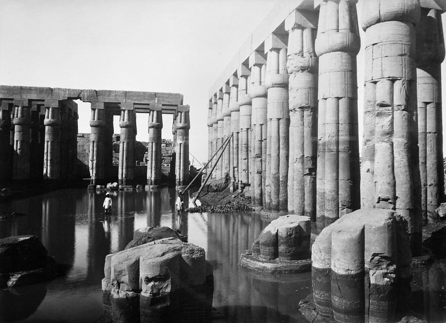 Luxor Temple Of Amon Photograph By Granger