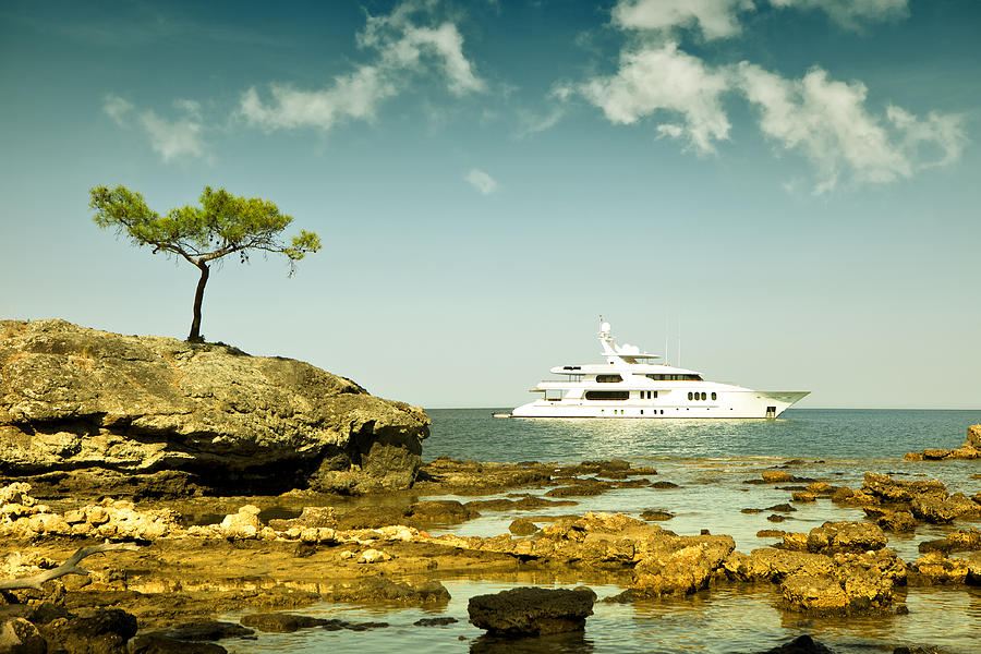 Luxury Yacht Photograph by Xefstock