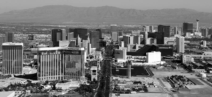 Las Vegas Nevada Pano work A Photograph by David Lee Thompson