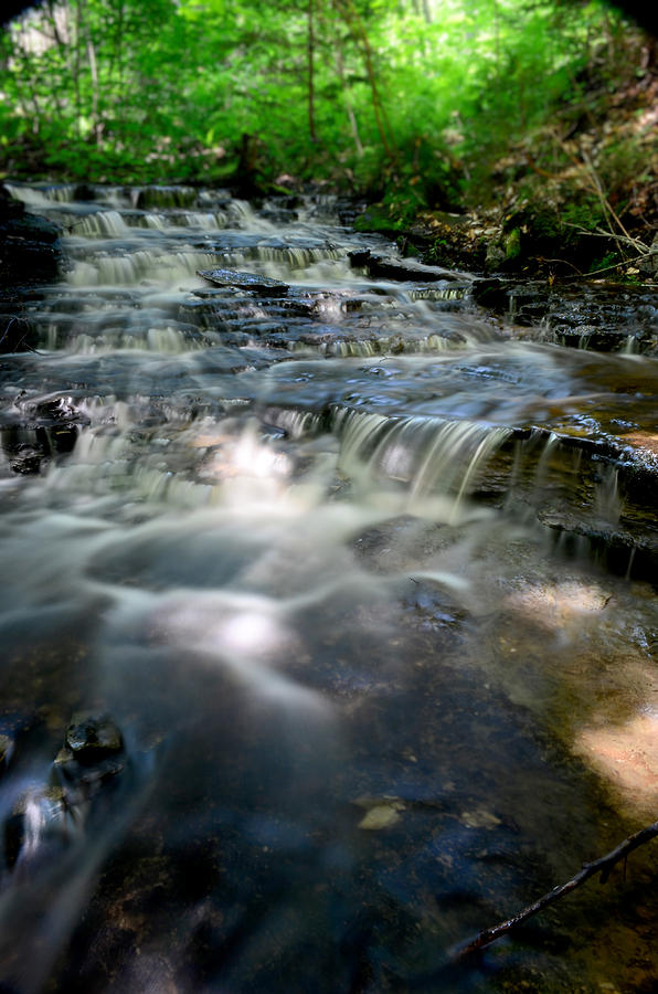 Waterfall Photograph - Lwv60012 by Lee Wolf Winter Waterfall Photograph - Lwv60012 by Lee Wolf Winter