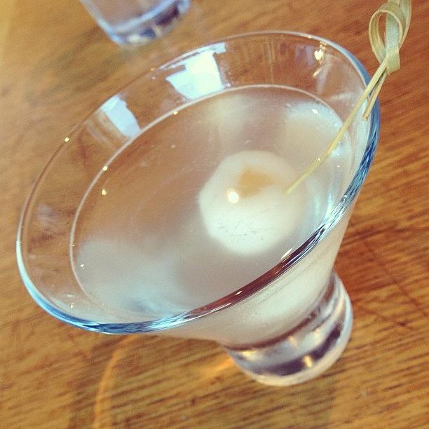 Lychee Martinis... So Delicious! Photograph by Erica Kuschel