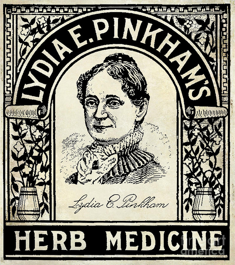 Lydia Pinkhams Herb Medicine Photograph by Jon Neidert