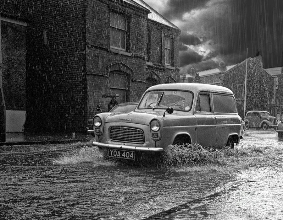 Lye Rain Storm - Ford Prefect Van - 1960's #244 Photograph by William R ...