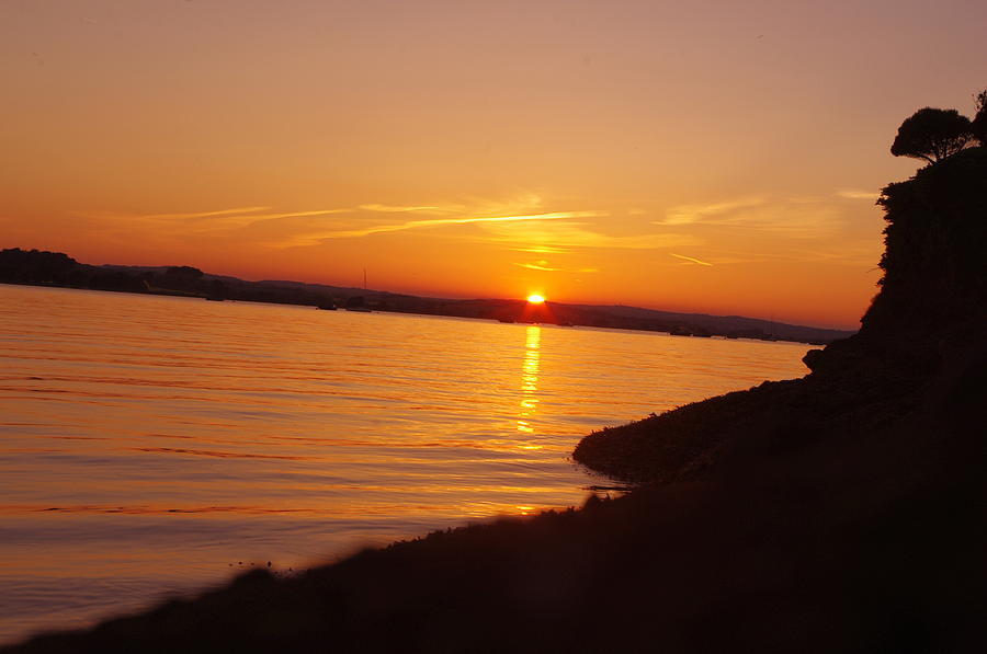 Sunset Photograph - Lympstone Sunset by Tom Salt