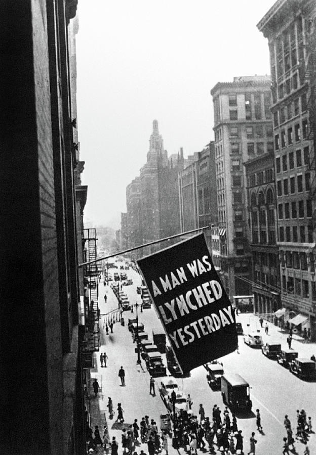 City Photograph - Lynching Banner, C1925 by Granger