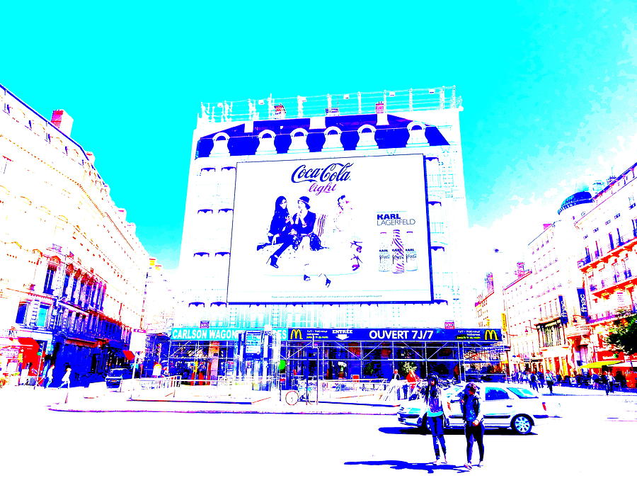 Lyon Cola Advertising Photograph by Funkpix Photo Hunter