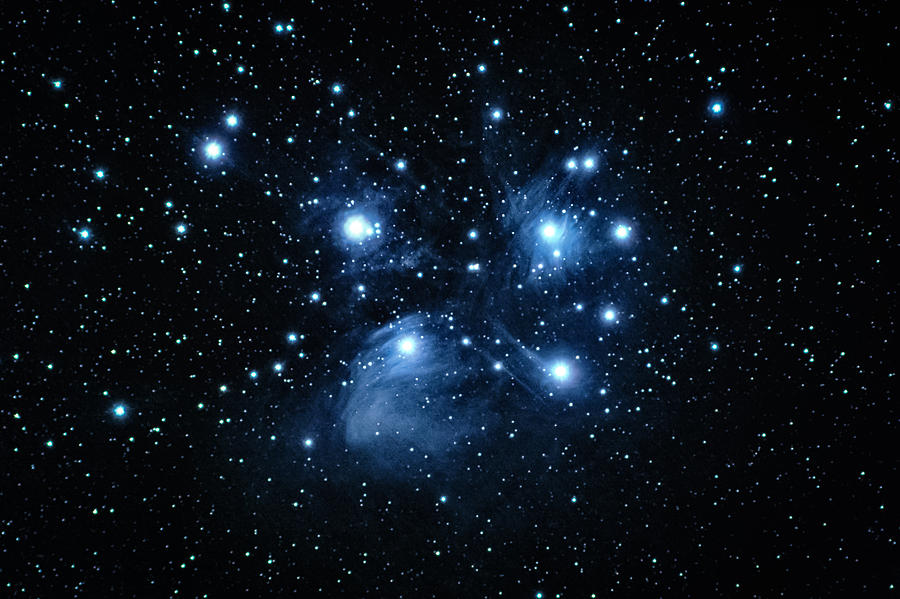 M 45, the pleiades Photograph by LazyPixel / Brunner Sébastien