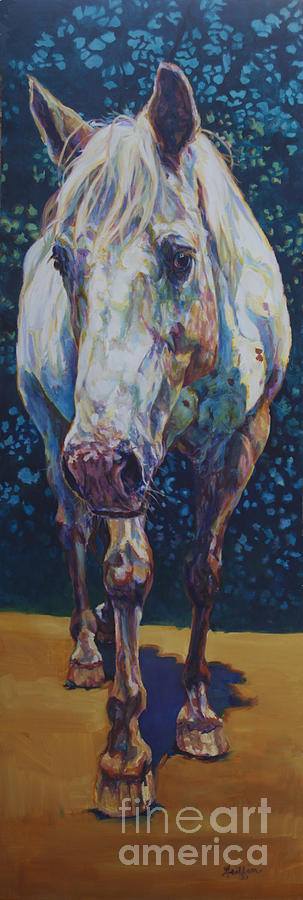 Horse Painting - M a min by Patricia A Griffin