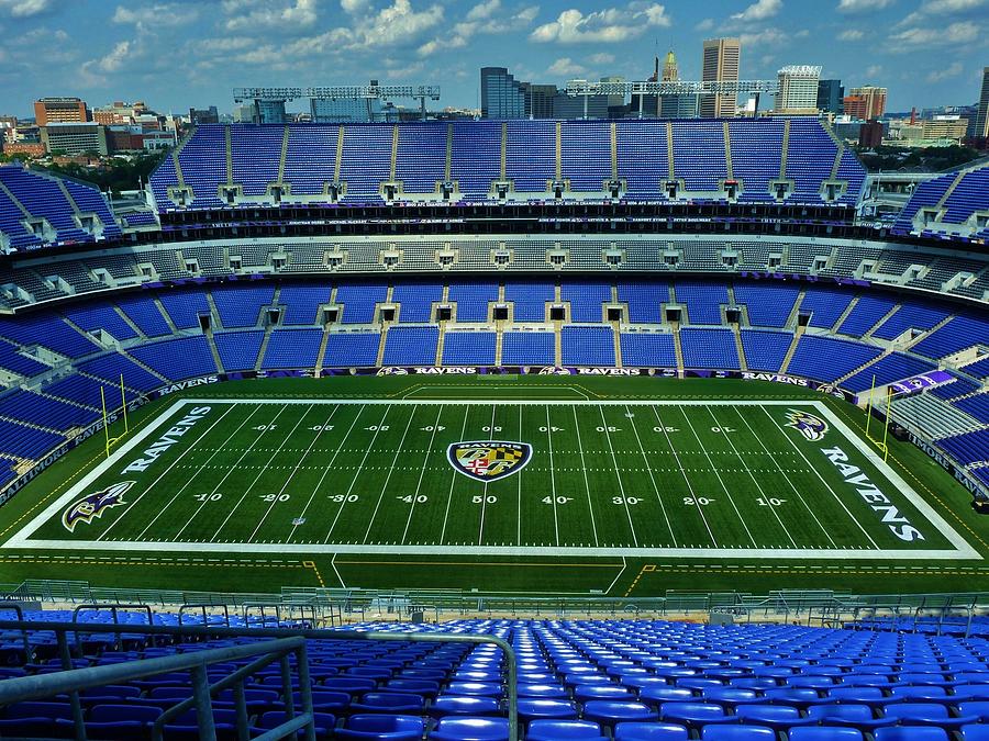 Baltimore Ravens Stadium Photograph by Bob Geary