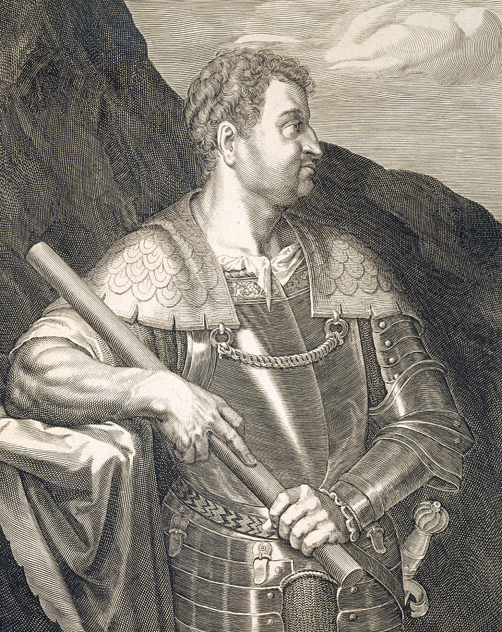 Titian Painting - M Silvius Otho Emperor of Rome by Titian