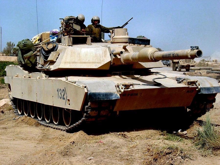 M1 Abrams Tank Desert Camouflage Photograph by L Brown - Fine Art America