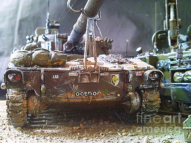 M109 Painting by Richard John Holden RA