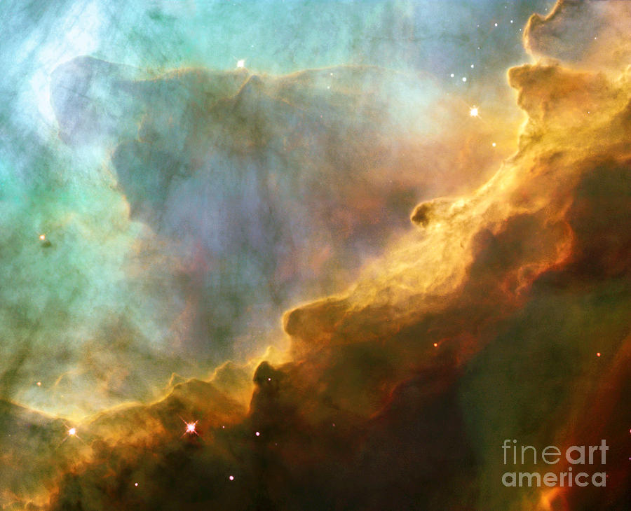 Space Photograph - M17 Ngc 6618 Swan Nebula by Science Source