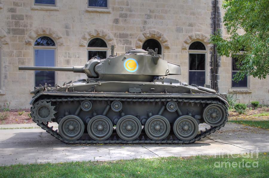 M24 Chaffee Tank Photograph by Jimmy Ostgard