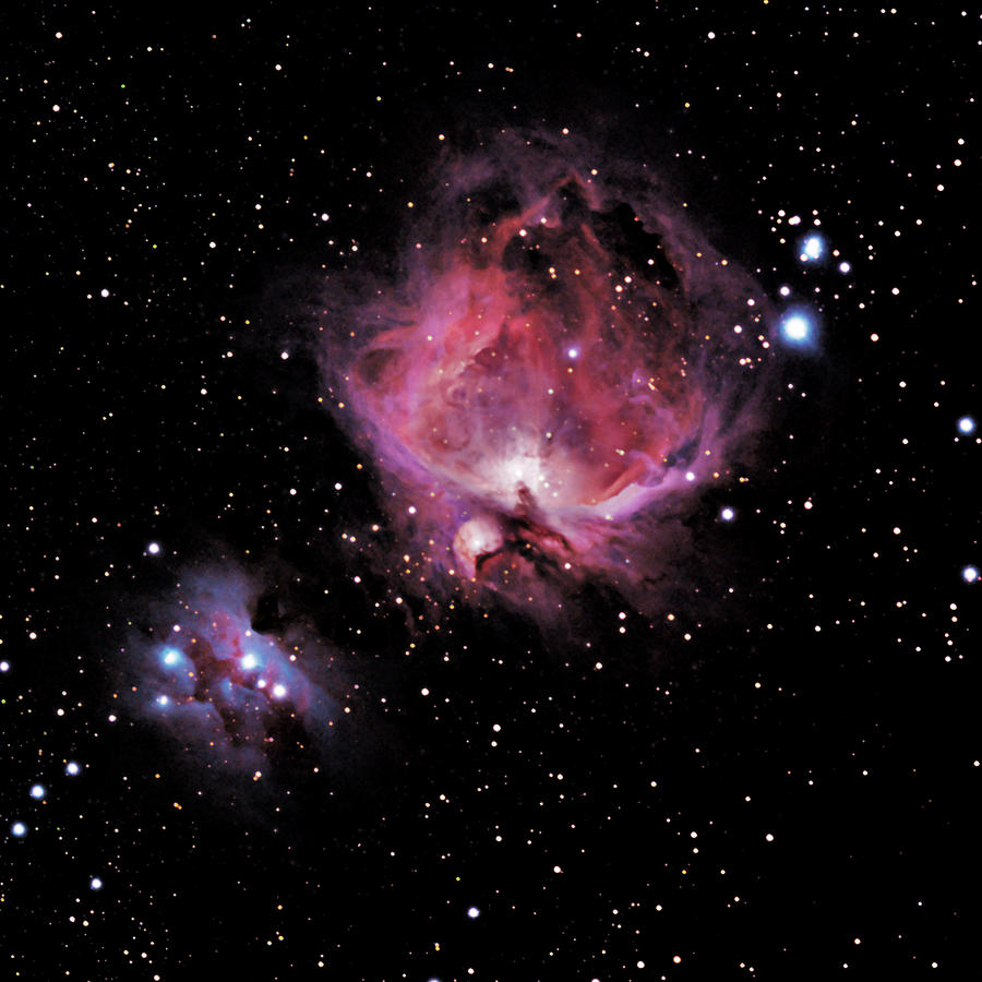 M42 The Great Nebula of Orion Photograph by Alan Vance Ley