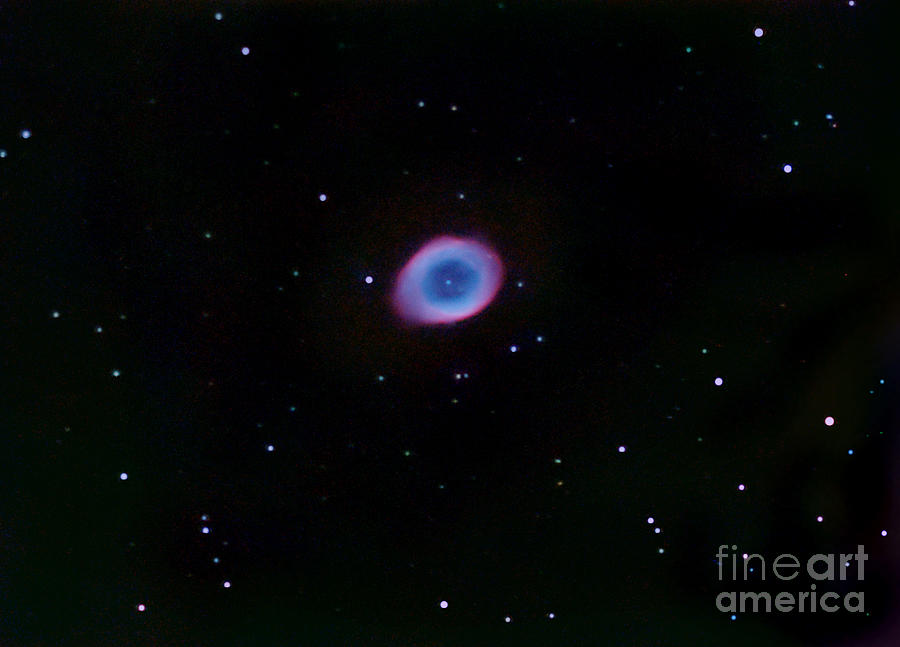 M57 The Ring Nebula Photograph by John Chumack