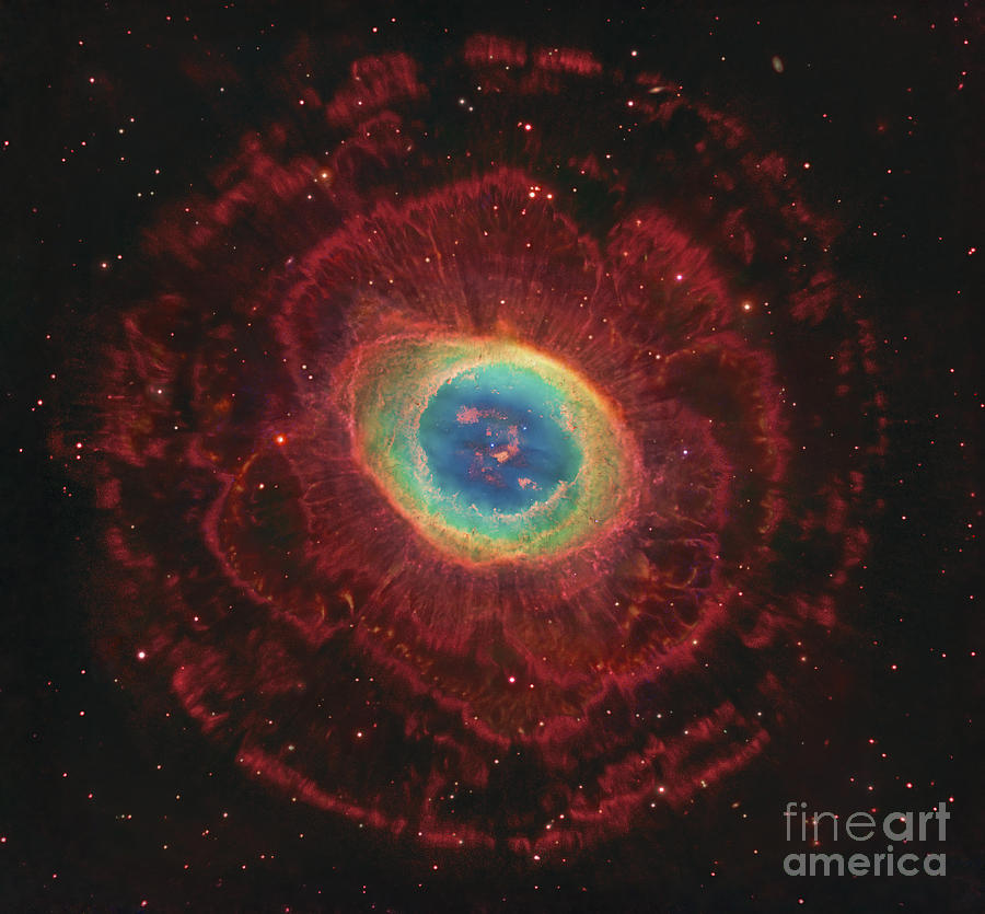 M57, The Ring Nebula Photograph by Robert Gendler