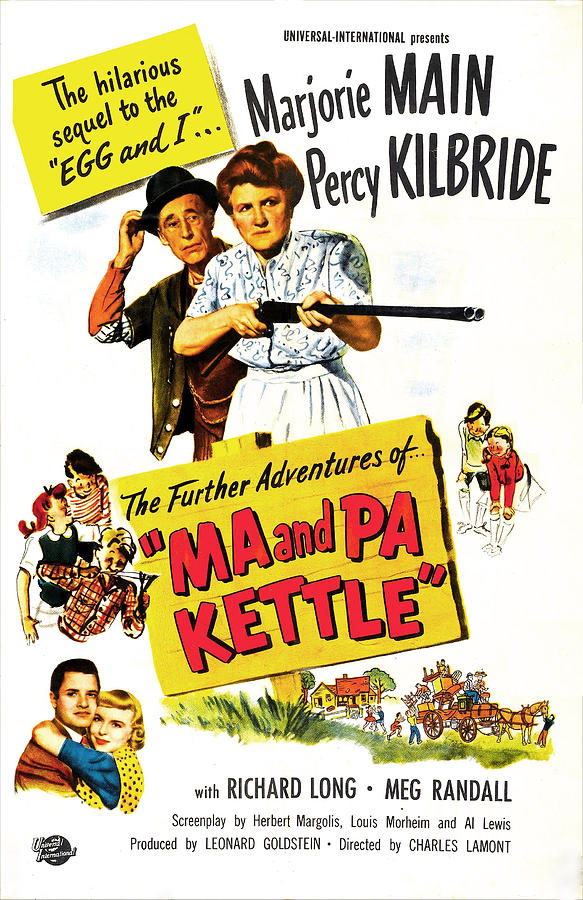 Movie Photograph - Ma And Pa Kettle Aka The Further by Everett