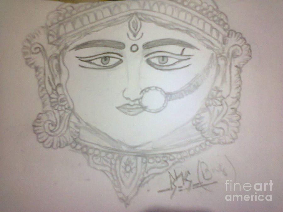Durga Drawing Hinduism - Maa Durga Clip Art, HD Png Download - kindpng-saigonsouth.com.vn