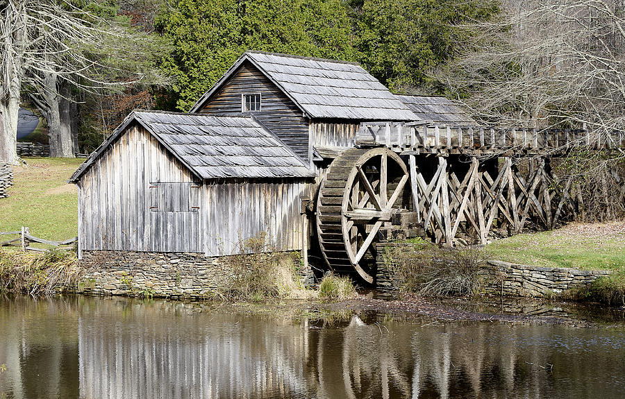 Mabry Mill along the Blue Ridge Parkway - Virginia Photograph by ...