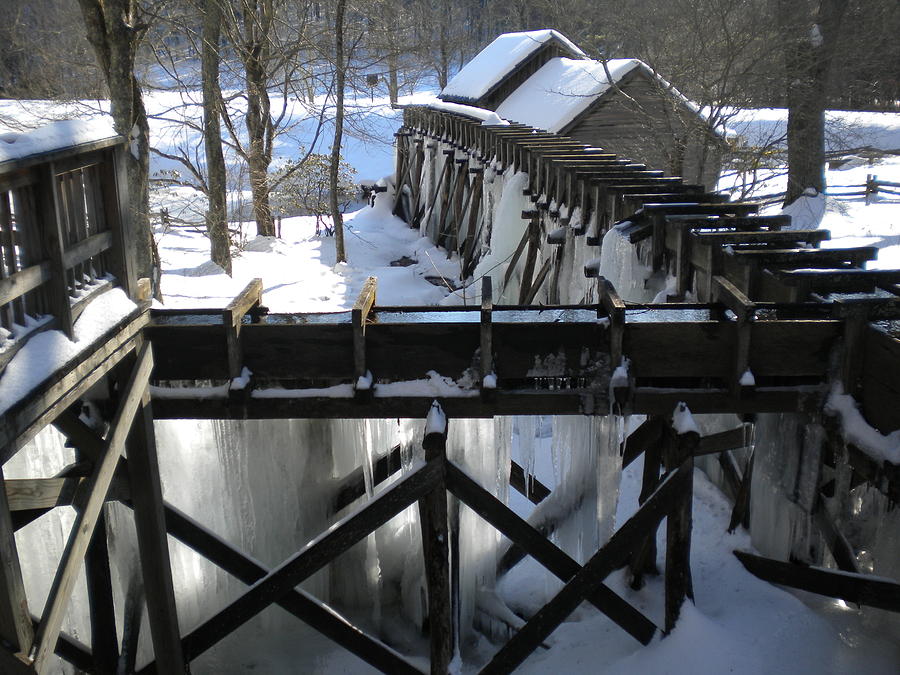Mabry Mill Gristmill Photograph by Diannah Lynch