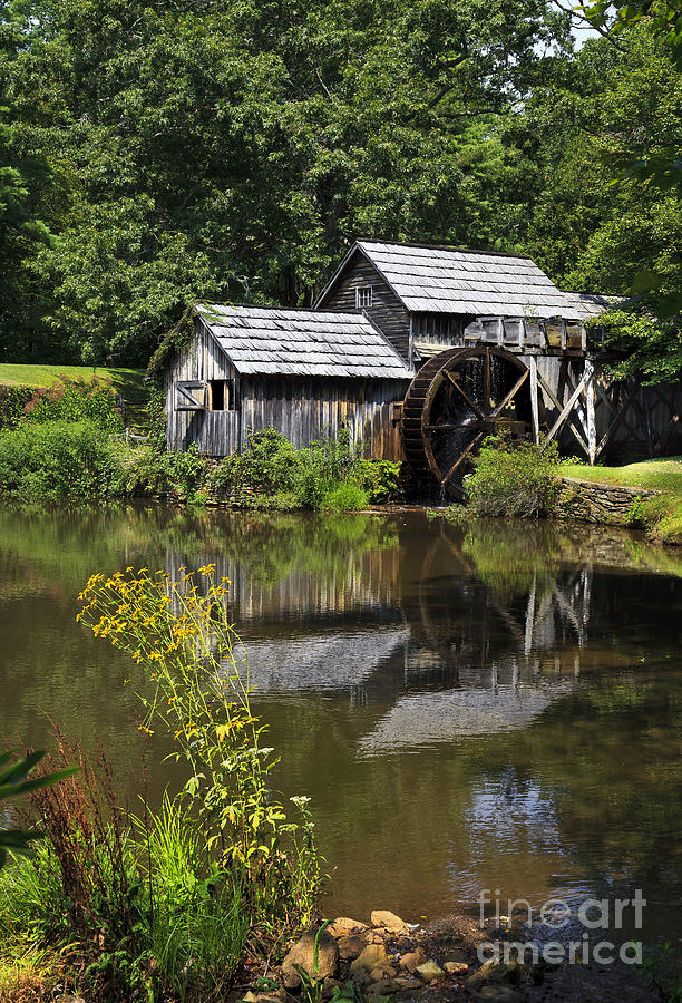 Mabry Mill in VA Photograph by Jill Lang