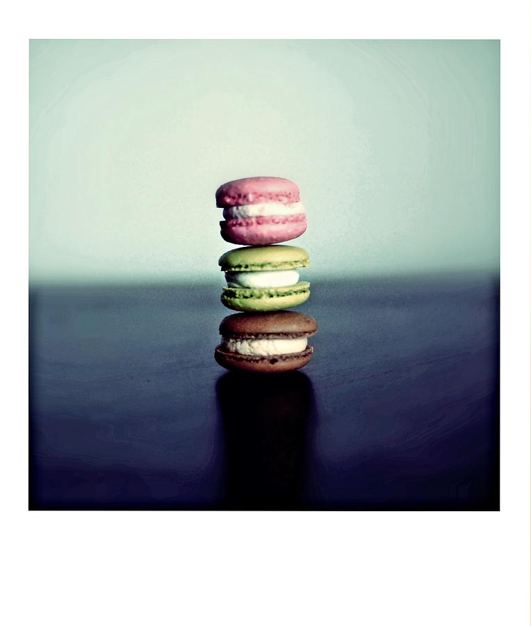 Macarons On Table Photograph by Miss K.b. Photography