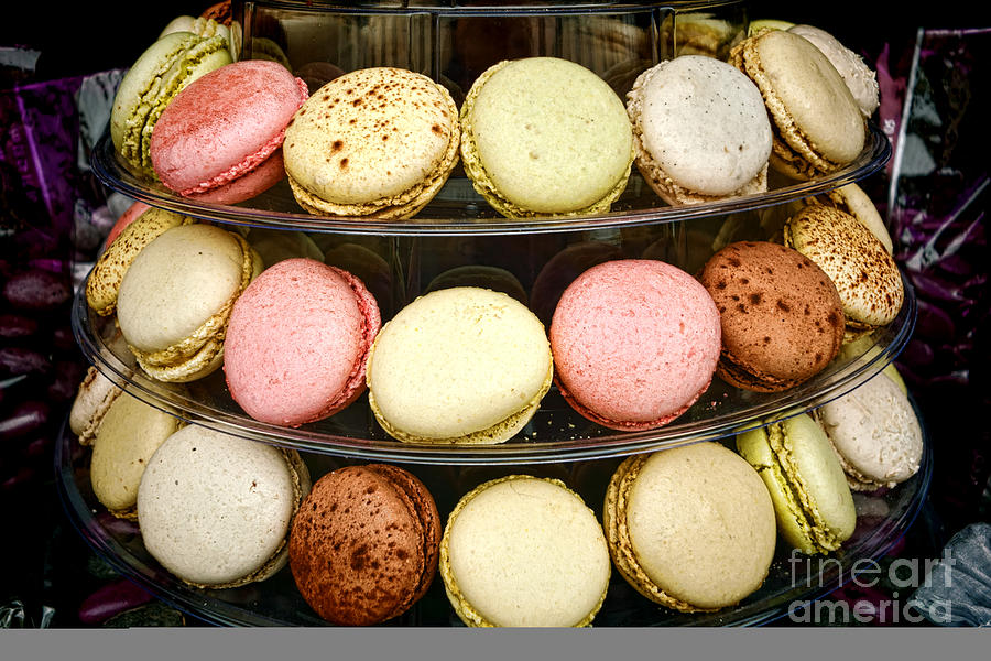 Macaroons Photograph by Olivier Le Queinec
