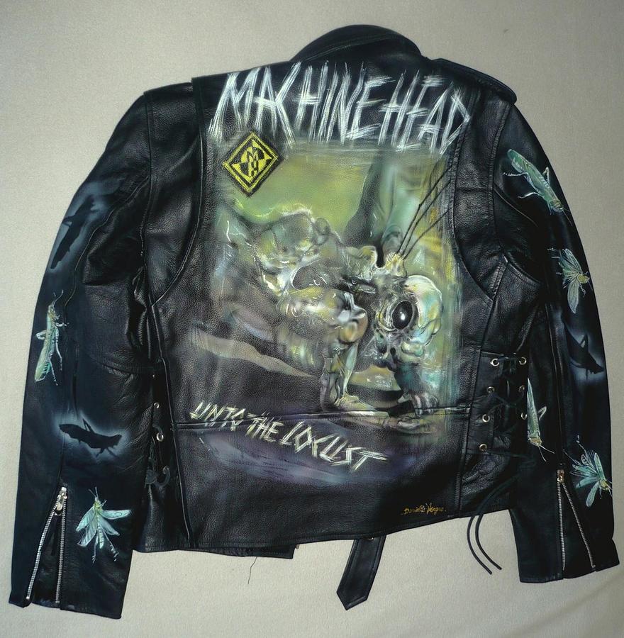 airbrushing on leather