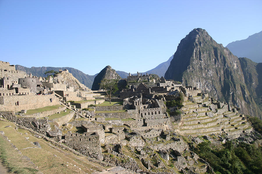 Machu Picchu High In The Andes by Pamela Buol