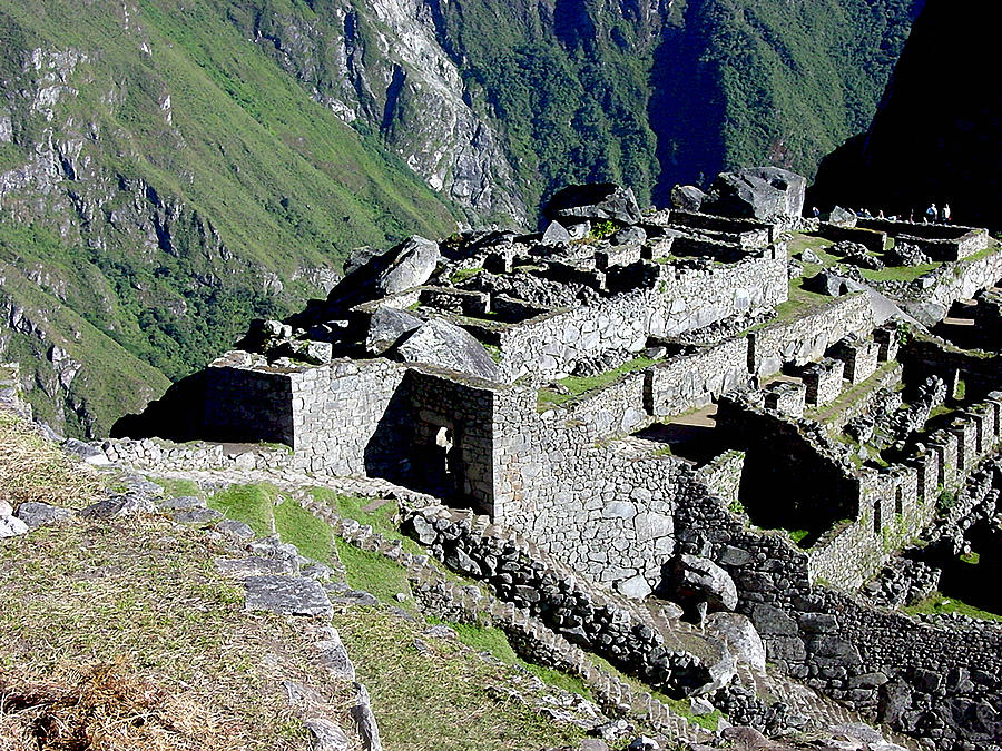 Landmark Photograph - Machu Picchu Main Gate by Roger Burkart
