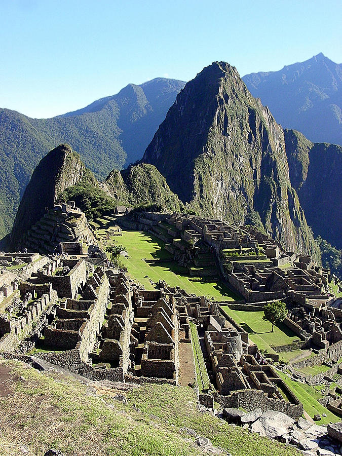 Machu Picchu Main Plaza Photograph by Roger Burkart | Pixels